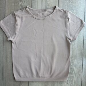 Gilly Hicks Cream Tshirt